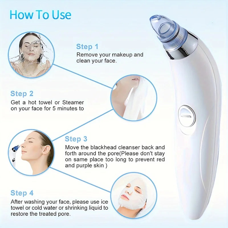 "Blackheads Remover Machine (Pore cleaner)"